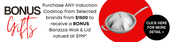 Induction Cooktop Promo - Bonus Wok and Lid - View Details